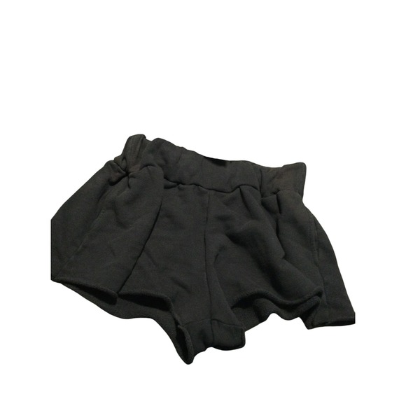 Free People Pants - Free People Black Fleece Lounge Shorts High Waisted Drawstring S P